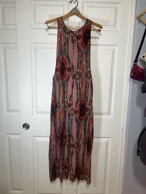 RAGA Multicolor Paisley Sleeveless Jumpsuit
